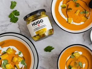 Soupe de patate douce au lait de coco