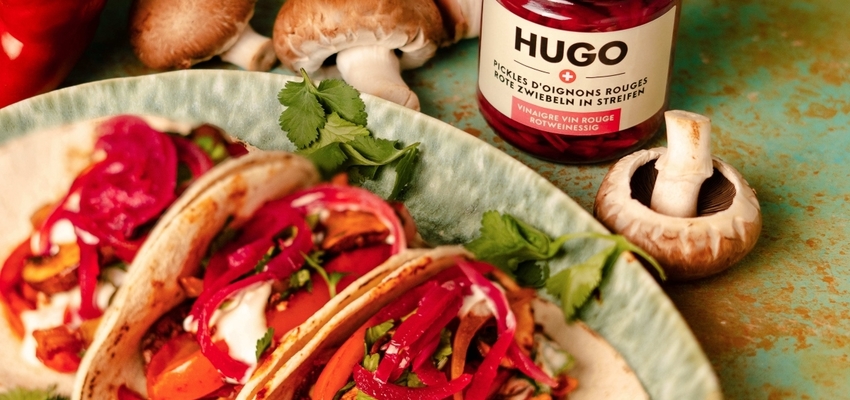 Fajitas aux oignons rouges lamelles HUGO
